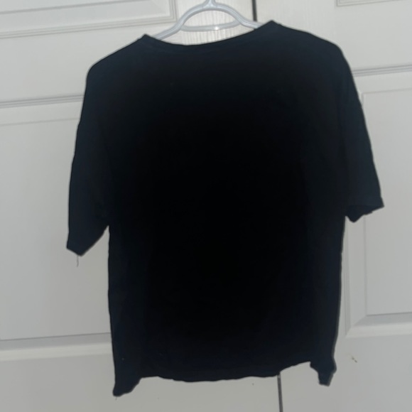 ROMWE black graphic t shirt - Picture 2 of 4